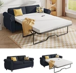 Zafly Full Size Pull Out Sofa Bed, Convertible Sleeper For Living Room. Fixed Price $599.99.