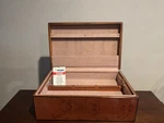 Vintage The Powell Collection Wooden Silverware Chest Lining & With Insert Nos. Fixed Price $234.49.