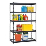 Edsal MROP4824W5B 5-TIER Steel Freestanding Shelving Unit. Fixed Price $72.00.