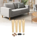 4 Pack Furniture Legs 10 Inch Round Wood For Sofa Chair. Fixed Price $31.76.