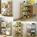 Adjustable Height Tall Kitchen Storage Rack Shelf Organiser Flower Plant Stand. Fixed Price $38.95.