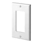 Leviton 80401-NW 1-GANG Decora Wallplate, Standard Size, White. Fixed Price $19.99.