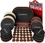Xprotector Giant Pack 56 Pcs 20 Furniture SLIDERS+36 Pads.. Fixed Price $19.99.