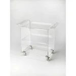 Butler Crystal Clear Acrylic Trolley Server, - 5169335. Fixed Price $1579.00.