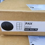 Ikea Pair Of Sliding Doors Frames & Rails For Pax Wardrobe 59X79 1/8 Black. Fixed Price $299.99.