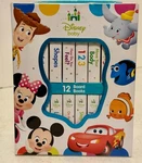 Disney Baby Set 12 Board Books Childrens Toddler Learning Block 10 Months+. Fixed Price $12.99.