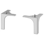 Two Pack Ikea Nannarp Aluminum Legs For Besta Furniture Line New 502.935.95. Fixed Price $25.42.